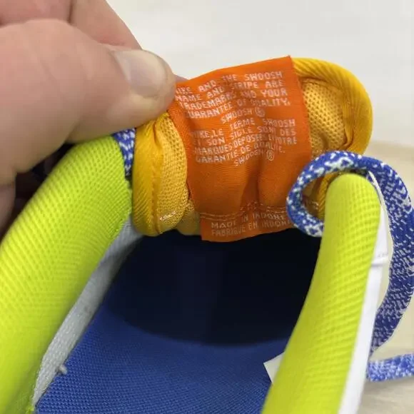 Nike Air Force 1 Custom Stitch Youth Size 5.5 - Picture 12 of 16